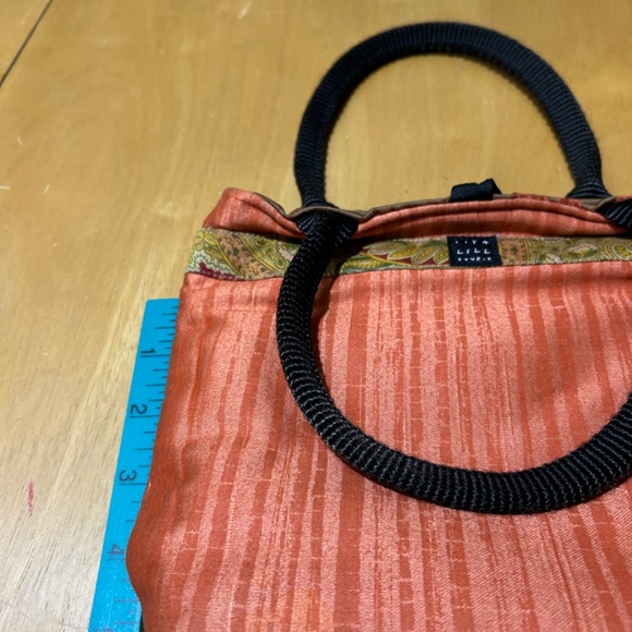 1154 Lill Studio Reversible Purse Small Hand Bag Purse Fabric - Picture 4 of 5